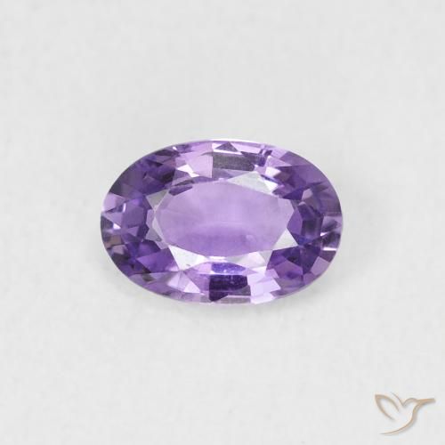 0.56ct Naturel Violet moyen Saphir, ovale, VVS-VS