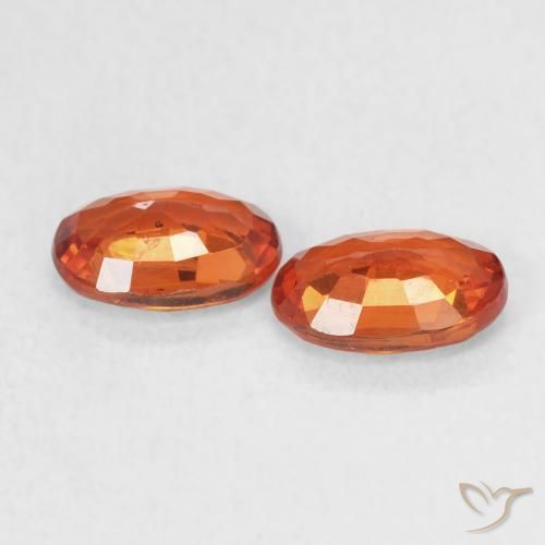Shop natural 1.18ct Ambre orange Saphir gems, ovale, from Tanzanie at GemSelect. In stock, global shipping!