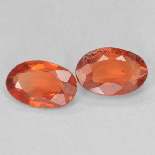 Shop natural 1.04ct Ambre orange Saphir gems, ovale, from Tanzanie at GemSelect. In stock, global shipping!