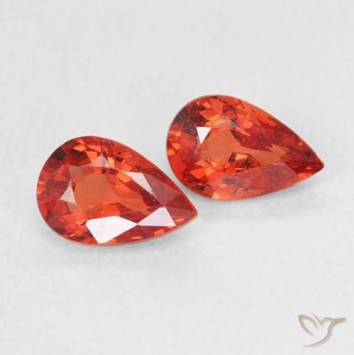 Shop natural 1.10ct Rouge moyen Saphir gems, En forme de poire, from Tanzanie at GemSelect. In stock, global shipping!
