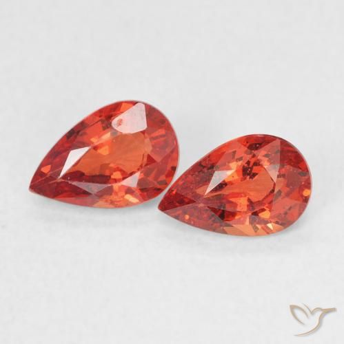 Shop natural 1.10ct Rouge moyen Saphir gems, En forme de poire, from Tanzanie at GemSelect. In stock, global shipping!
