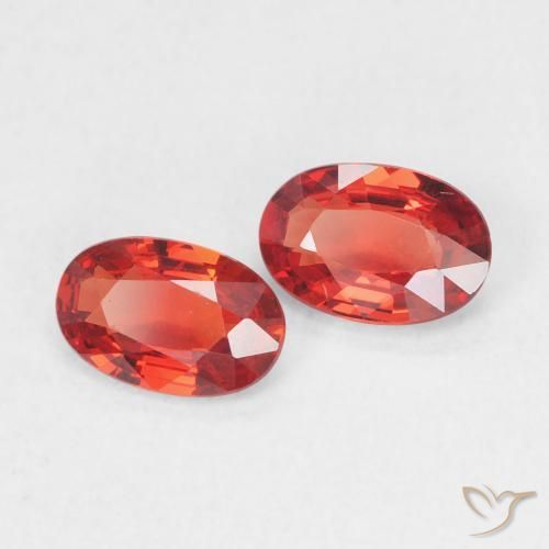 Shop natural 0.94ct Rouge intense Saphir gems, ovale, from Tanzanie at GemSelect. In stock, global shipping!