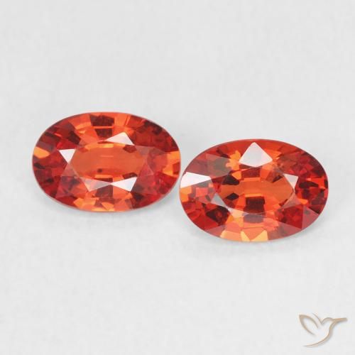 0.98ctw Naturel Rouge cramoisi vif Saphir, ovale, VVS-VS