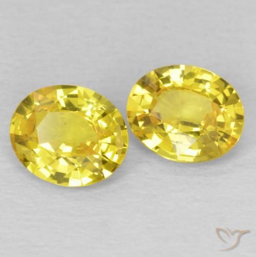 1.33ctw Naturel Jaune cybernétique Saphir, ovale, VS, Photo A
