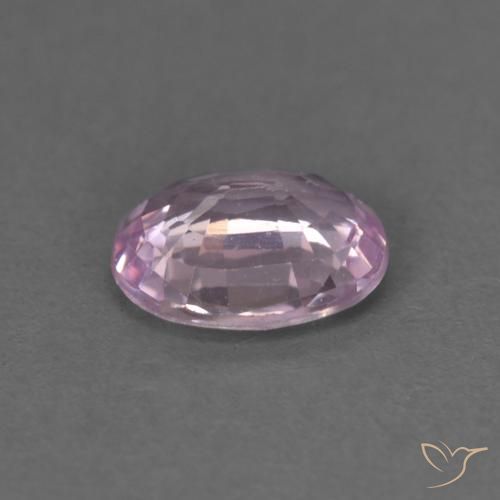 Saphir Rose moyen naturelle ovale, 0.48 ct, VS