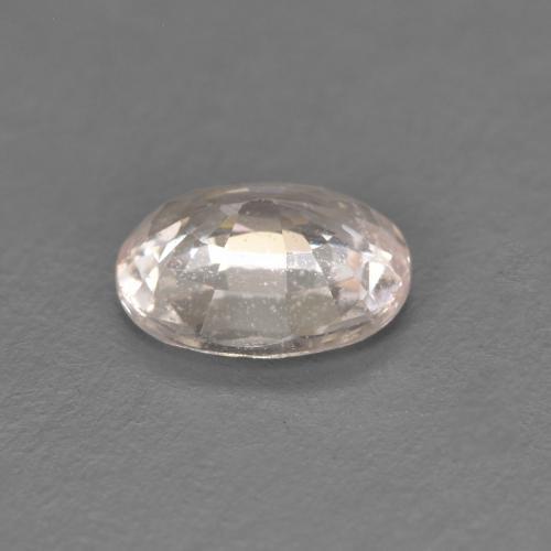 Saphir Rose clair naturelle ovale, 0.50 ct, VS