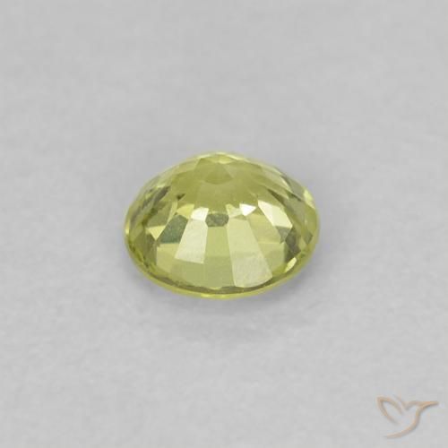 Saphir Jaune moyen naturelle Tour, 0.33 ct, VVS-VS