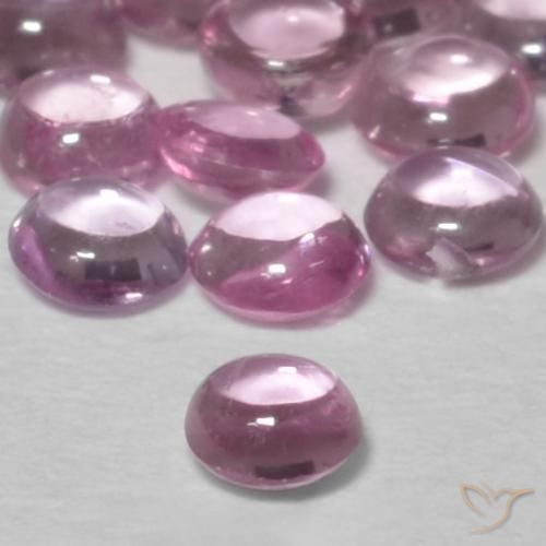 Saphir Rose clair naturelle Tour, 0.08 ct, Transparent