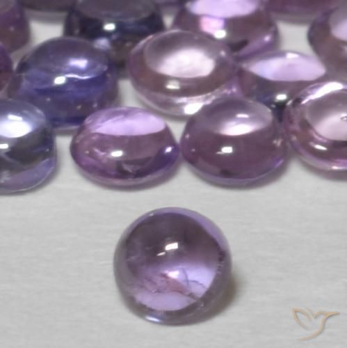 Saphir Violet moyen naturelle Tour, 0.11 ct, Transparent