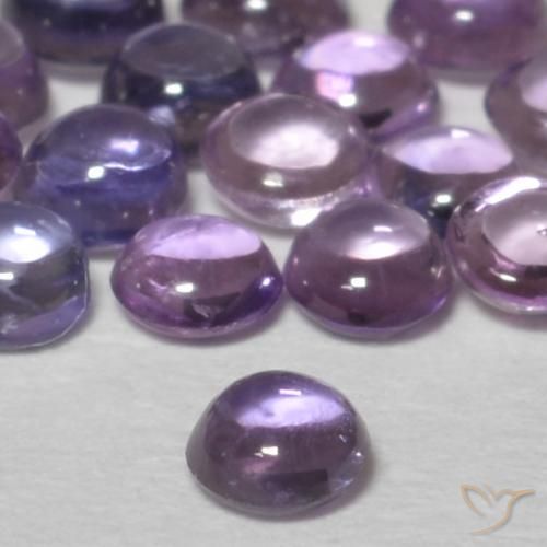 Saphir Violet moyen naturelle Tour, 0.11 ct, Transparent