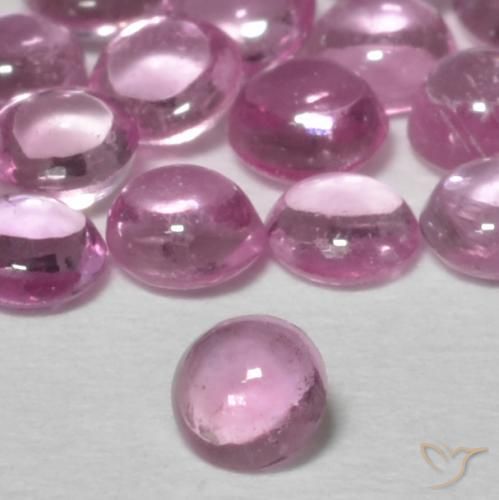 Saphir Rose clair naturelle Tour, 0.09 ct, Transparent