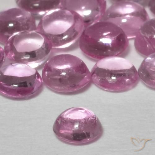 Saphir Rose clair naturelle Tour, 0.09 ct, Transparent