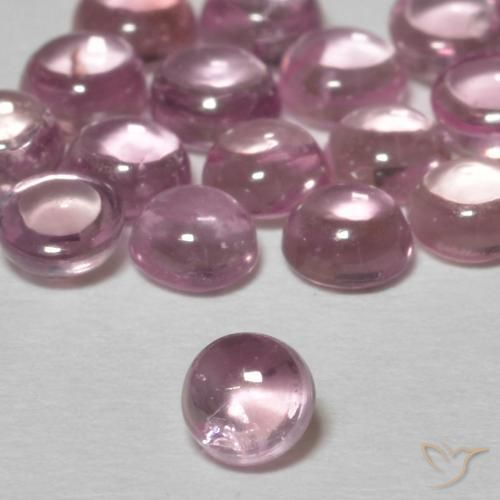 Saphir Rose bubblegum léger naturelle Tour, 0.30 ct, Transparent