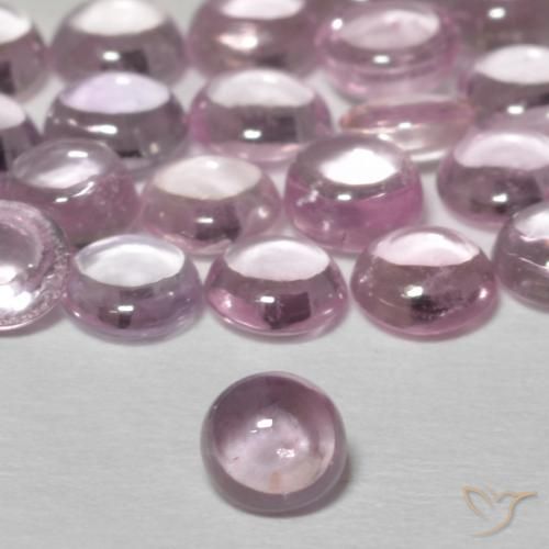 0.27ct Naturel Rose lavande Saphir, Tour, Transparent