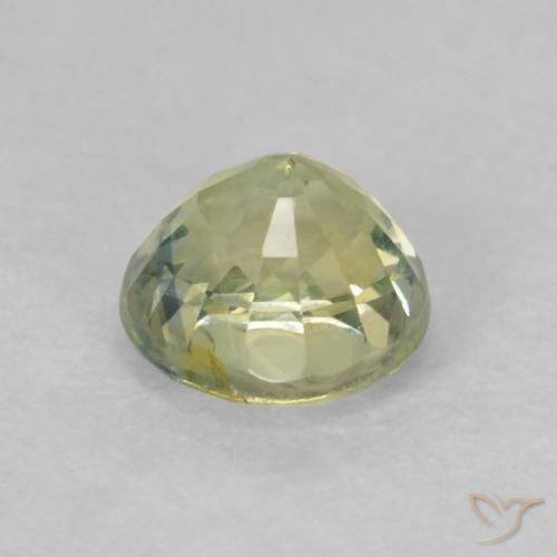 Saphir Medium Light-Yellow naturelle Tour, 0.58 ct, VS