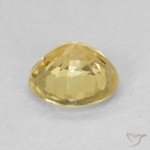 Saphir Jaune clair naturelle Tour, 0.44 ct, VS