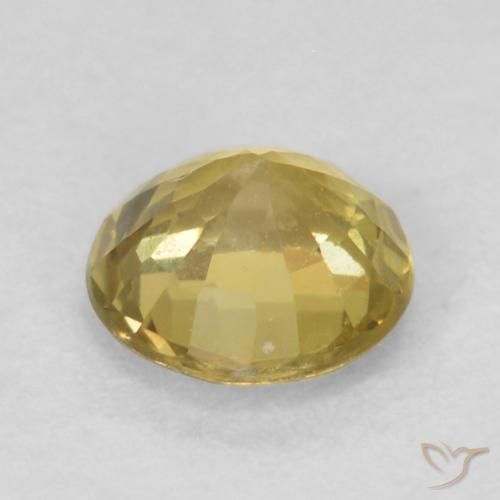 Saphir Jaune clair naturelle Tour, 0.48 ct, VVS-VS