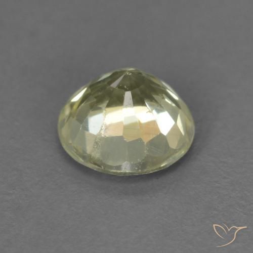 Saphir Jaune clair naturelle Tour, 0.40 ct, VVS-VS
