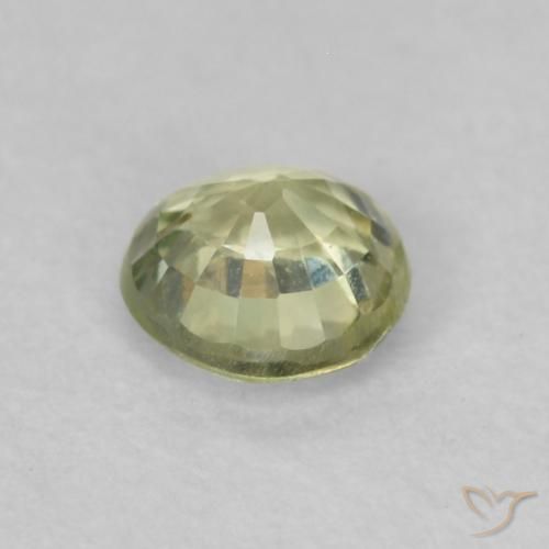 Saphir Jaune clair naturelle Tour, 0.39 ct, VS