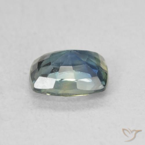Saphir Bleu naturelle Coussin, 0.77 ct, VS