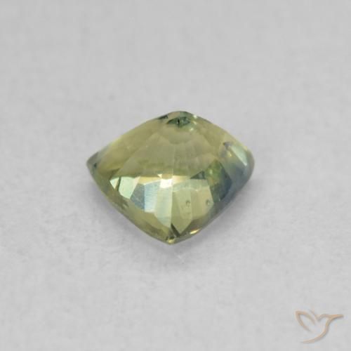 Saphir Multicolore naturelle Trillion, 0.54 ct, VS