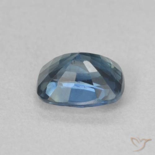 Saphir Sarcelle naturelle Coussin, 0.70 ct, VVS-VS