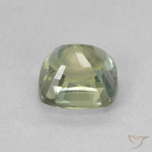 Saphir Multicolore naturelle Coussin, 0.65 ct, VS