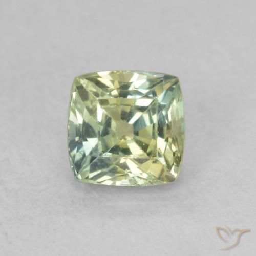 0.64ct Naturel Multicolore Saphir, Coussin, VS-SI