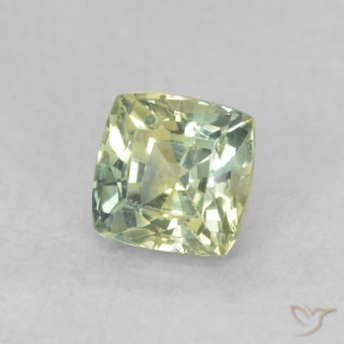 Saphir Multicolore naturelle Coussin, 0.64 ct, VS-SI