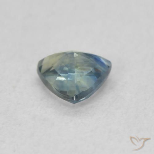 Saphir Multicolore naturelle Trillion, 0.44 ct, VS