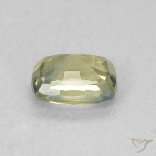 Saphir Multicolore naturelle Coussin, 0.61 ct, VVS
