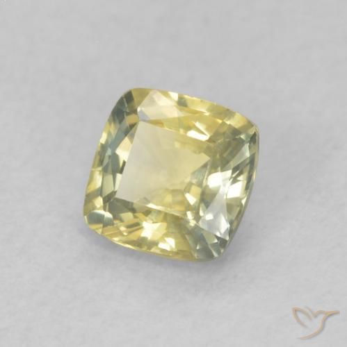 Saphir Multicolore naturelle Coussin, 0.56 ct, VVS