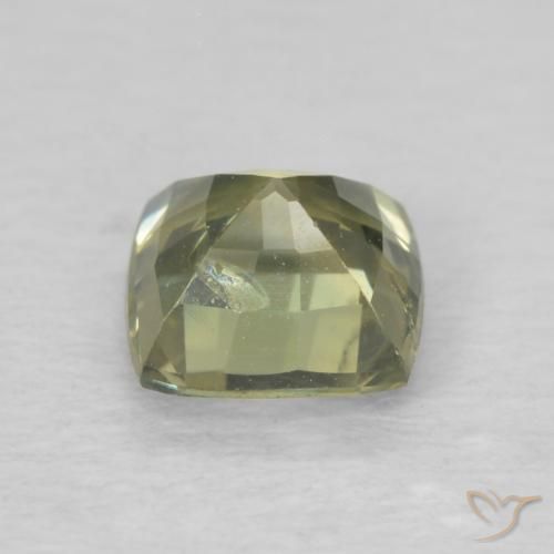 Saphir Multicolore naturelle Coussin, 0.91 ct, VS-SI
