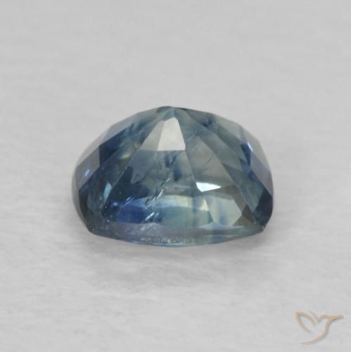 Saphir Bleu naturelle Coussin, 0.86 ct, VS-SI