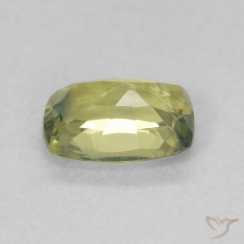 Saphir Multicolore naturelle Coussin, 0.75 ct, VS
