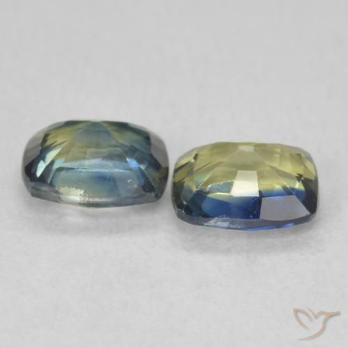 Shop natural 1.46ct Multicolore Saphir gems, Coussin, from Madagascar at GemSelect. In stock, global shipping!