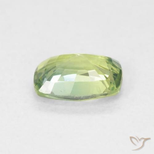 Saphir Multicolore naturelle Coussin, 0.80 ct, VVS-VS