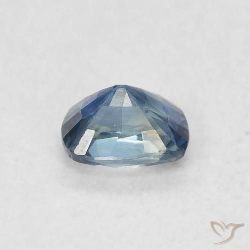 Saphir Bleu naturelle Coussin, 0.35 ct, VS
