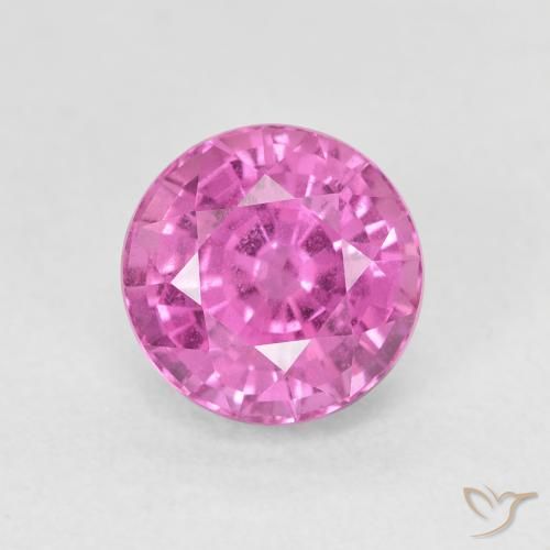 2.54ct Naturel Rose foncé Saphir, Tour, VVS-VS