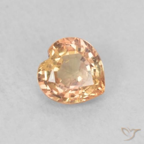 Saphir Choisissez votre pierre gemme parmi une grande variété de formes. naturelle Cœur, 0.46 ct, VS