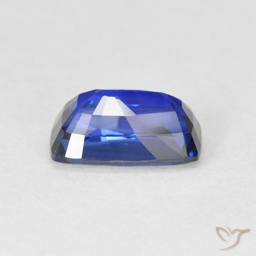 Saphir Bleu royal naturelle Coussin, 2.20 ct, VVS