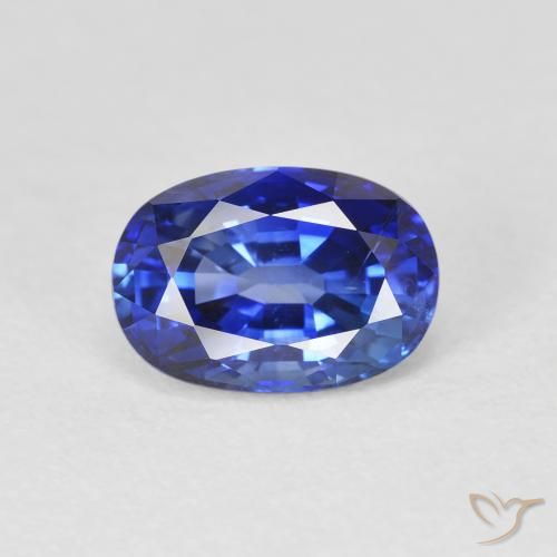 2.20ct Naturel Bleu royal Saphir, ovale, VS, Photo A
