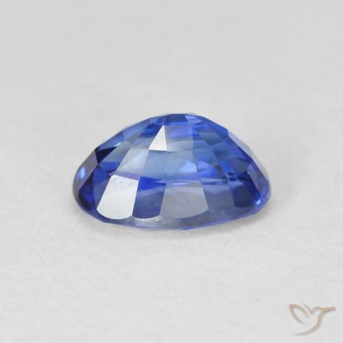 Saphir Bleu royal naturelle ovale, 2.20 ct, VS