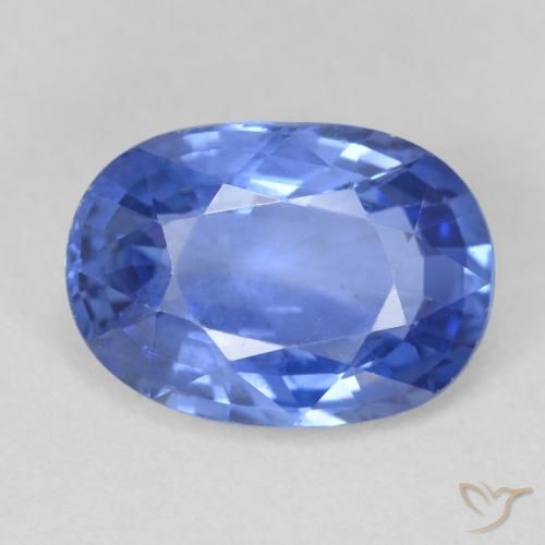 4.46ct Naturel Bleu marine moyen Saphir, ovale, VVS-VS