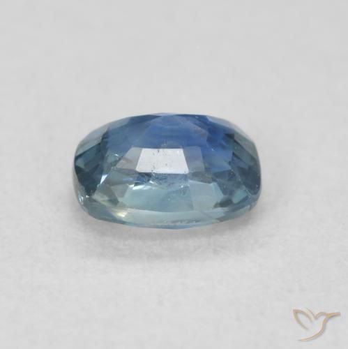 Saphir Bleu foncé naturelle Coussin, 0.59 ct, VS