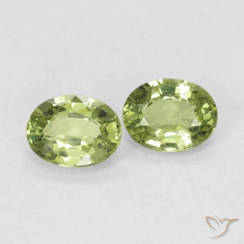 Shop natural 0.71ct Vert forêt léger Saphir gems, ovale, from Madagascar at GemSelect. In stock, global shipping!