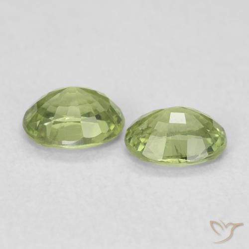 Shop natural 0.85ct Vert moyen Saphir gems, ovale, from Madagascar at GemSelect. In stock, global shipping!