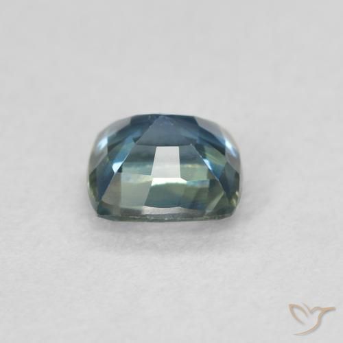 Saphir Bleu foncé naturelle Coussin, 0.48 ct, VVS-VS