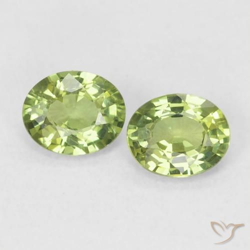 Shop natural 0.75ct Vert forêt léger Saphir gems, ovale, from Madagascar at GemSelect. In stock, global shipping!