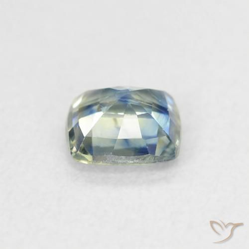 Saphir Bleu marine naturelle Coussin, 0.55 ct, VS-SI